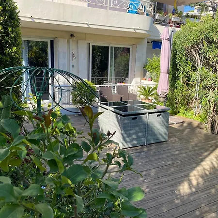 Only 60M To The Beach, 2 Bedroom Cozy Apartment, 80M2 Big Garden, Very Central Cannes Zimmer foto